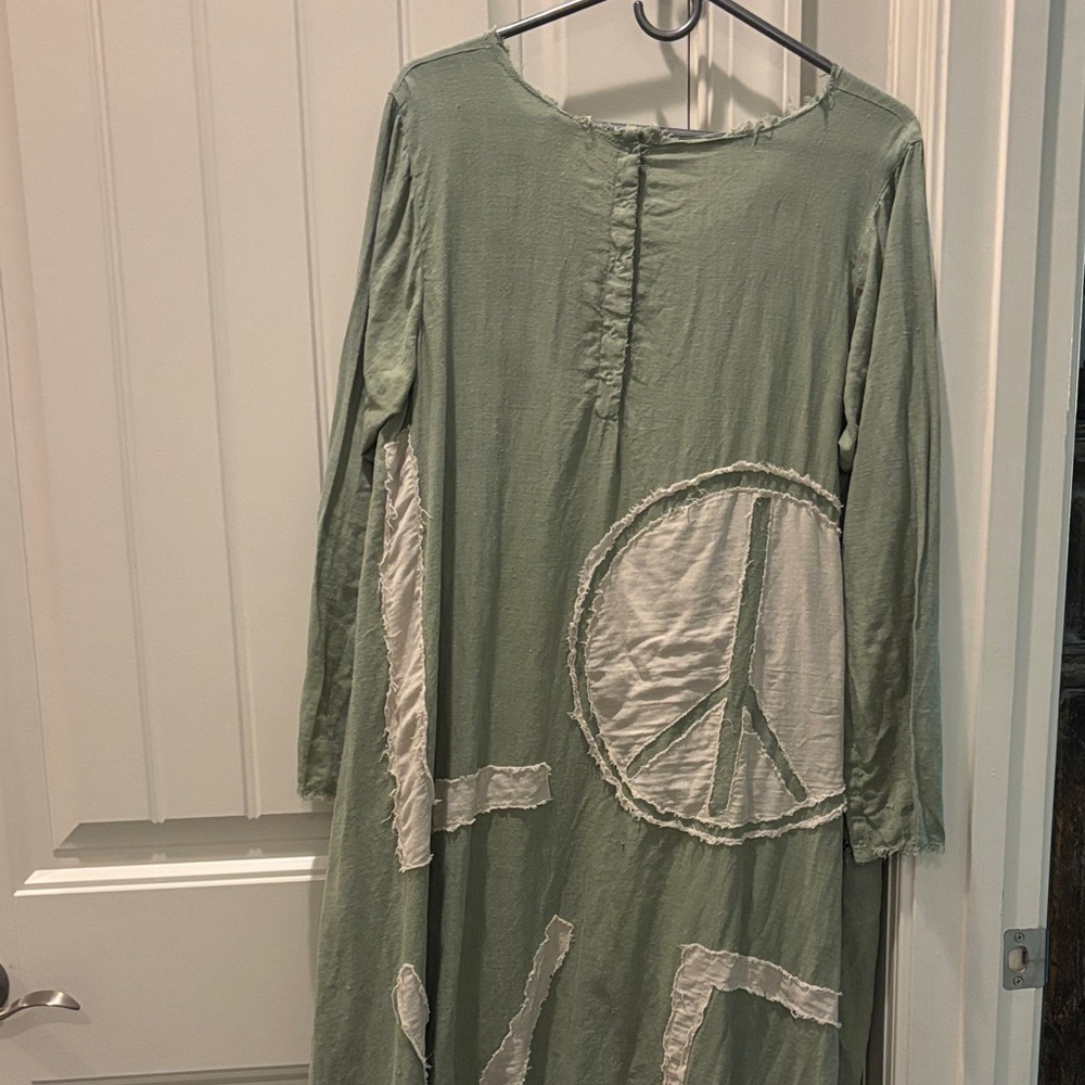 Magnolia Pearl Sage Green Long Sleeve Dress - Picture 5 of 8
